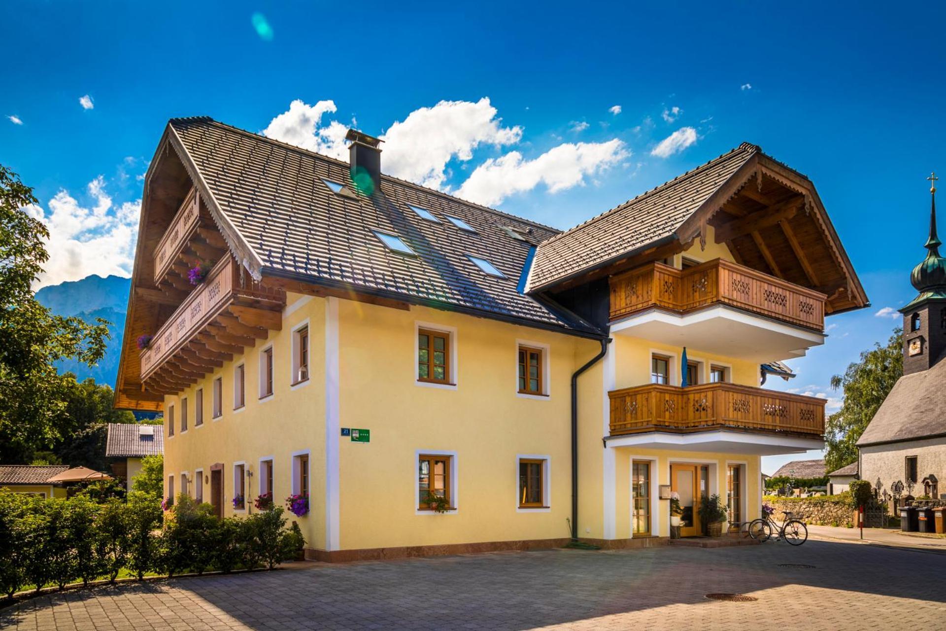 Landhaus Appartement Seidenwebergut Anif Bei Salzburg Niederalm Exterior foto